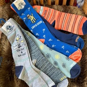 Life is good socks